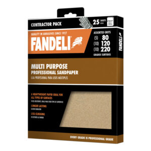 CONTRACTOR PACK WOOD SANPAPER C081/D081